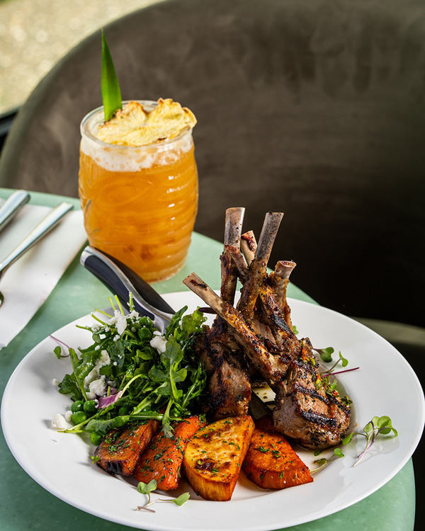 Dinner and a drink